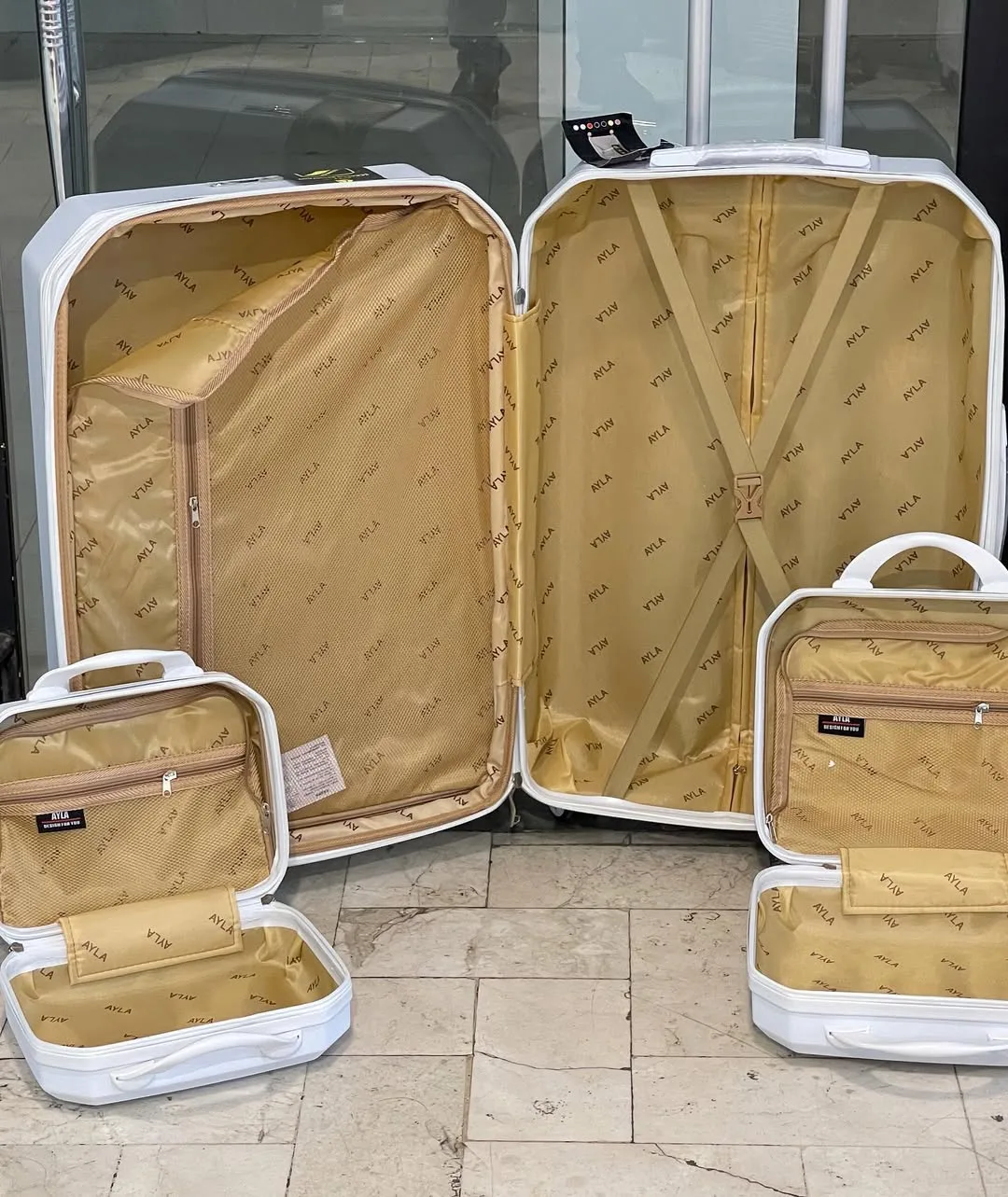 چمدان سبک قفل رمزدار — عکس ۳