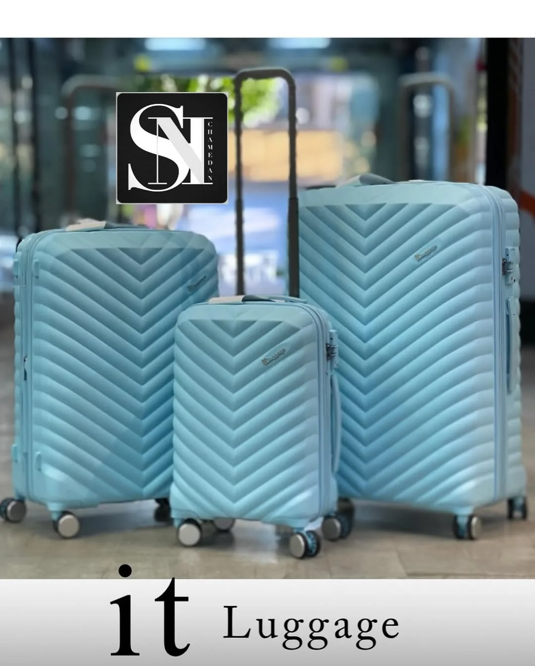چمدان اورسایز طراحی انگلیسی — عکس ۲