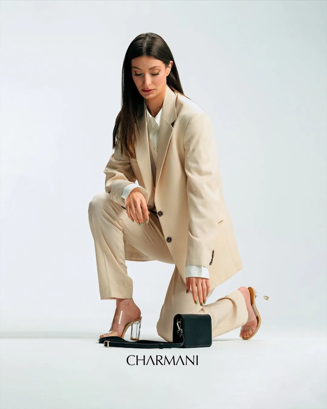 کیف کراسبادی چرمی زنانه چرمانی