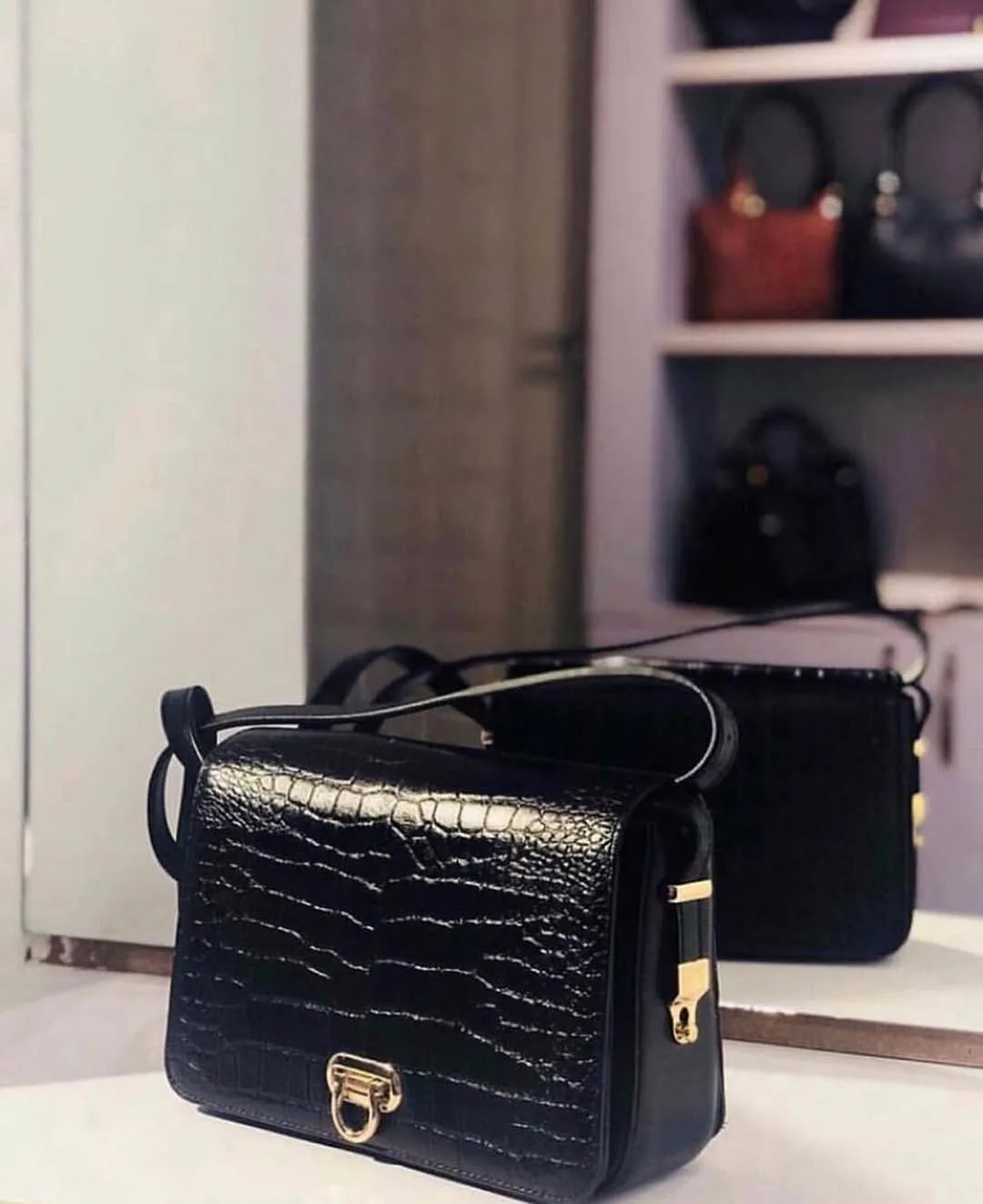 کیف دوشی چرم چرمانی