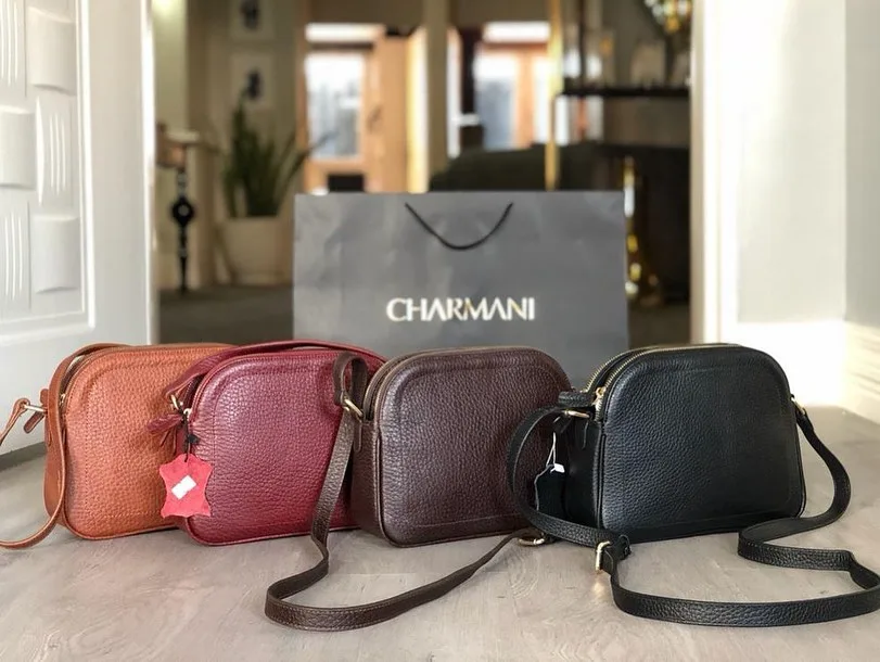 کیف دوشی استایل ۵۵۳ چرمانی