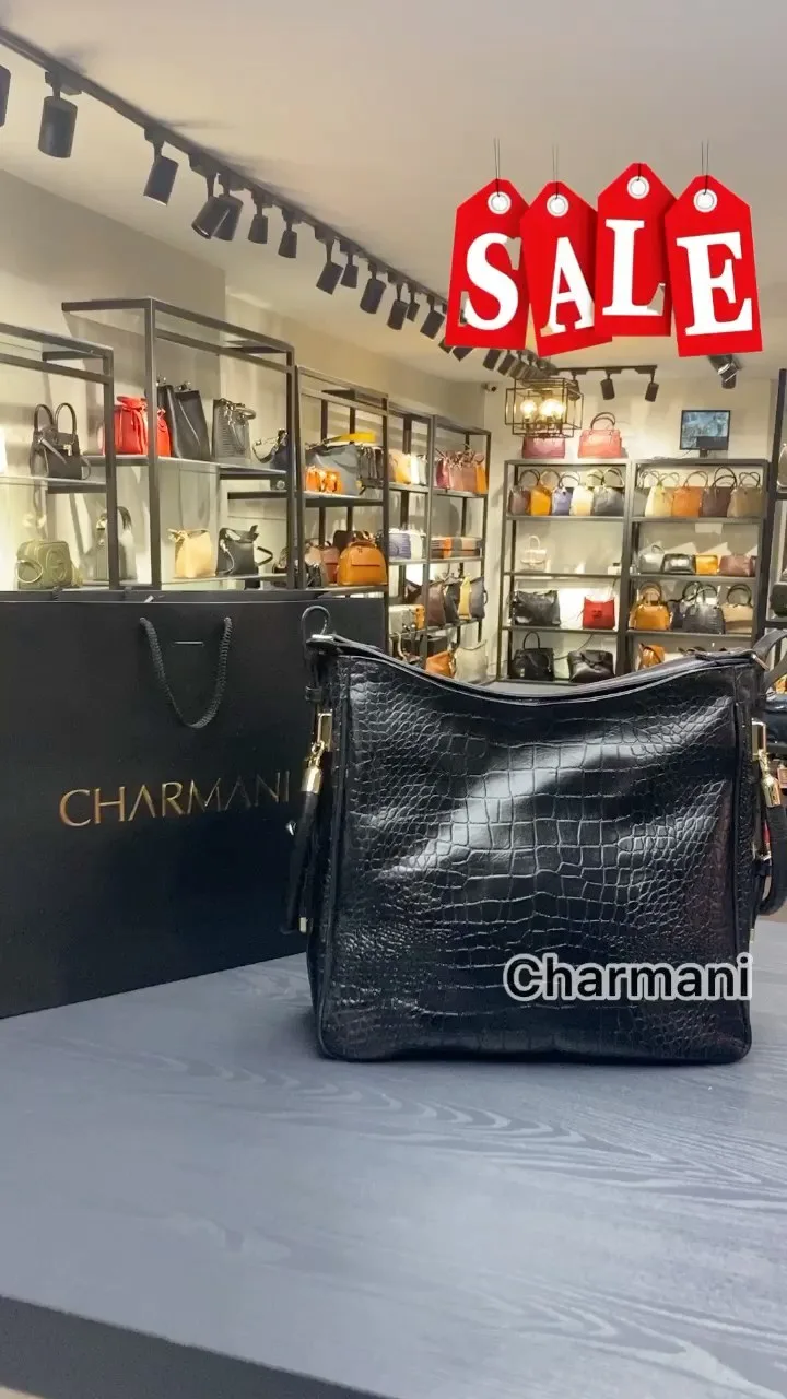 کیف دوشی چرم استایل ترلان چرمانی
