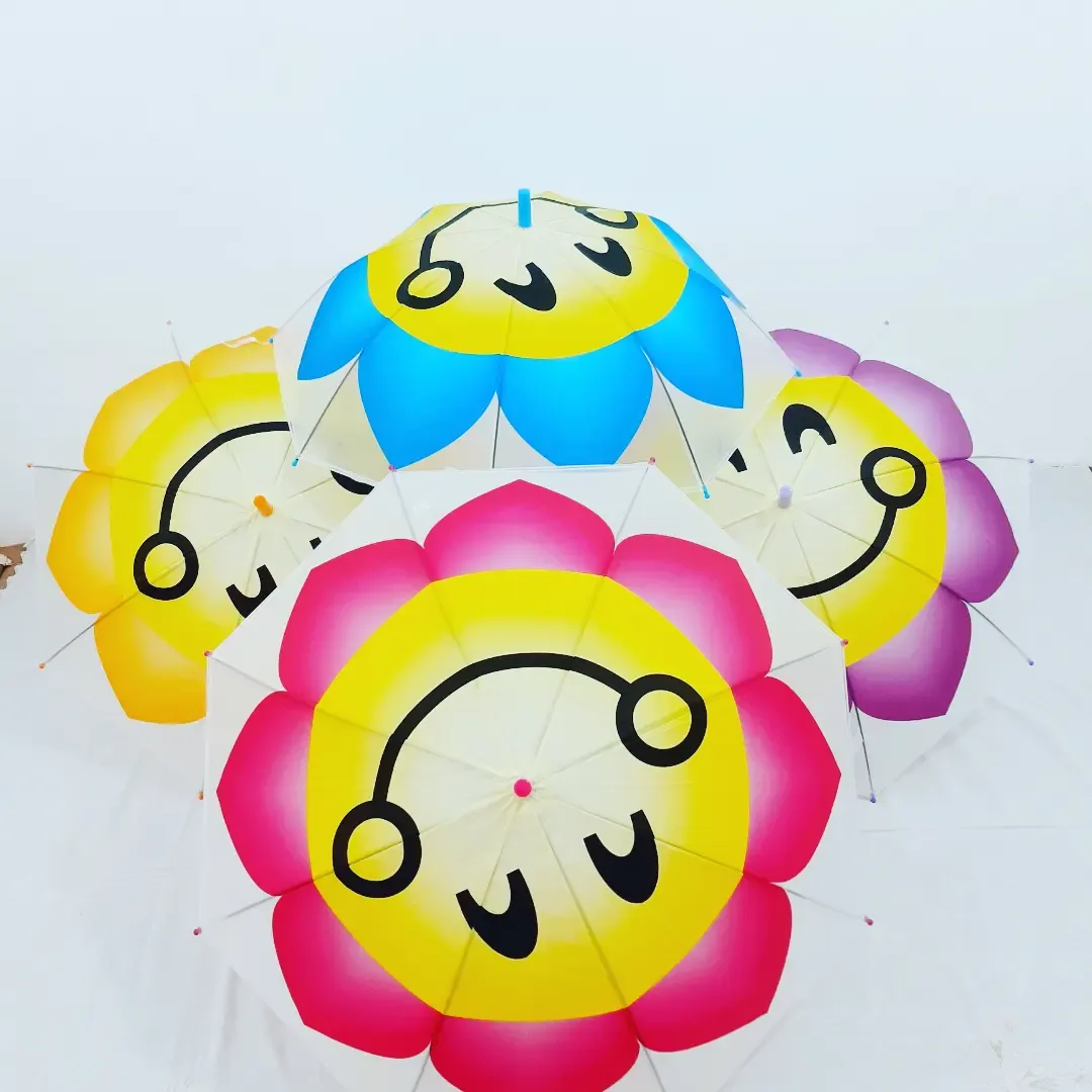 چتر بچگانه طرح گل سه بعدی تاپ