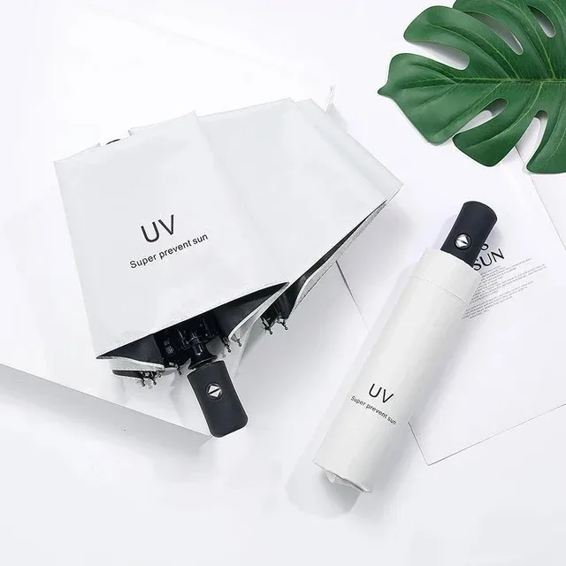 چتر تاشو فول اتوماتیک سفید یوویی