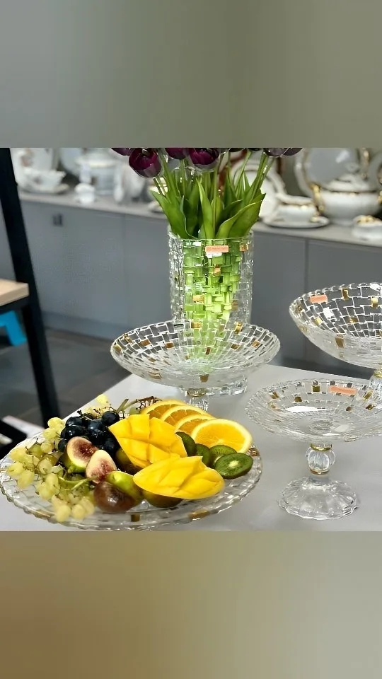 ست کریستال میوه‌خوری ناخمن