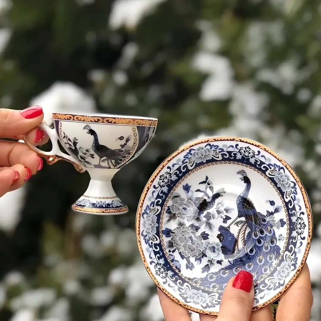 ست قهوه‌خوری ۱۲ پارچه بن چاینا KOSOVA