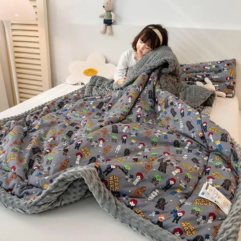 پتو یکنفره عروسکی لحافی ۱۵۰×۲۰۰ — عکس ۹