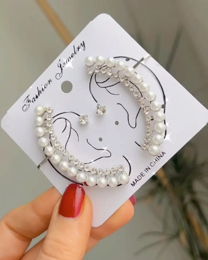 گوشواره ایرکاف بدون سوراخ