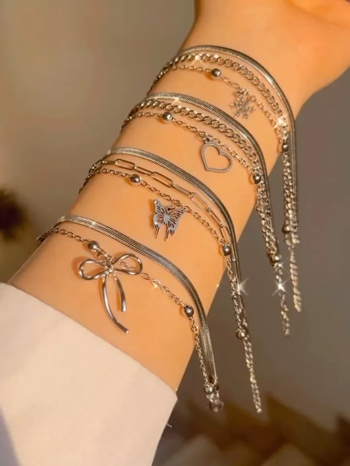 دستبند چندلاین استیل