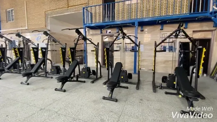 دستگاه بدنسازی چندکاره خانگی انرژی، رنگ مشکی و زرد، جنس فلز، سیمکش