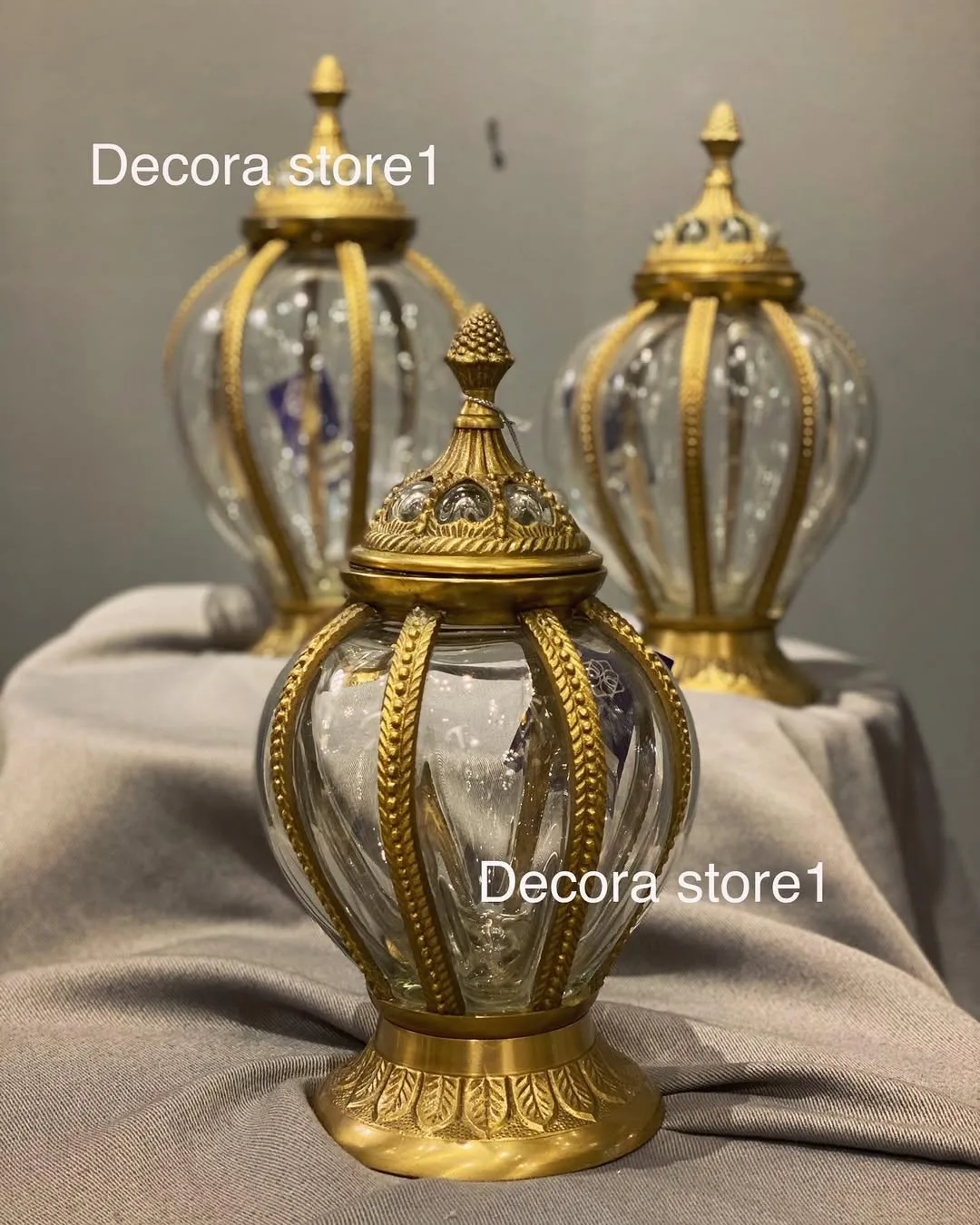 بانکه برنجی سه سایز هندی