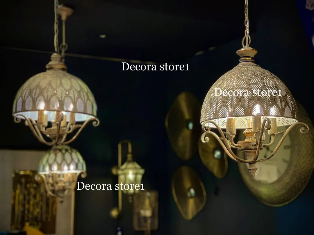 لوستر فلزی سه سایز