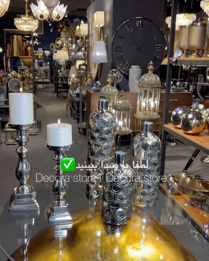شمعدان دکوری سه سایز