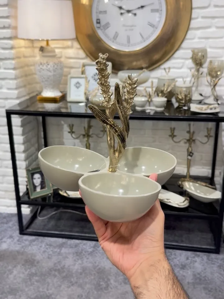 سرویس پذیرایی آلومینیوم طرح خوشه گندم