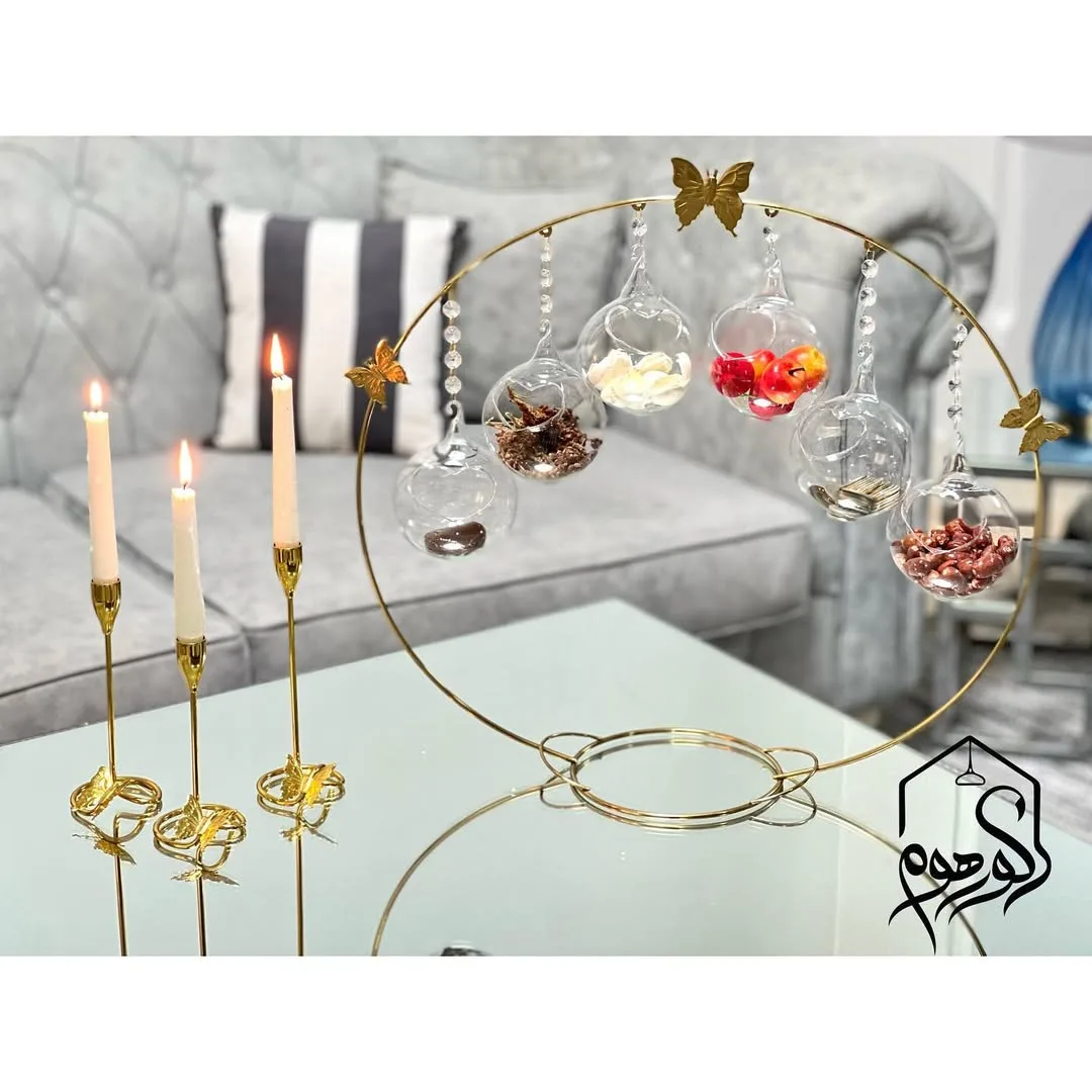 ظرف میوه حلقهای طلایی