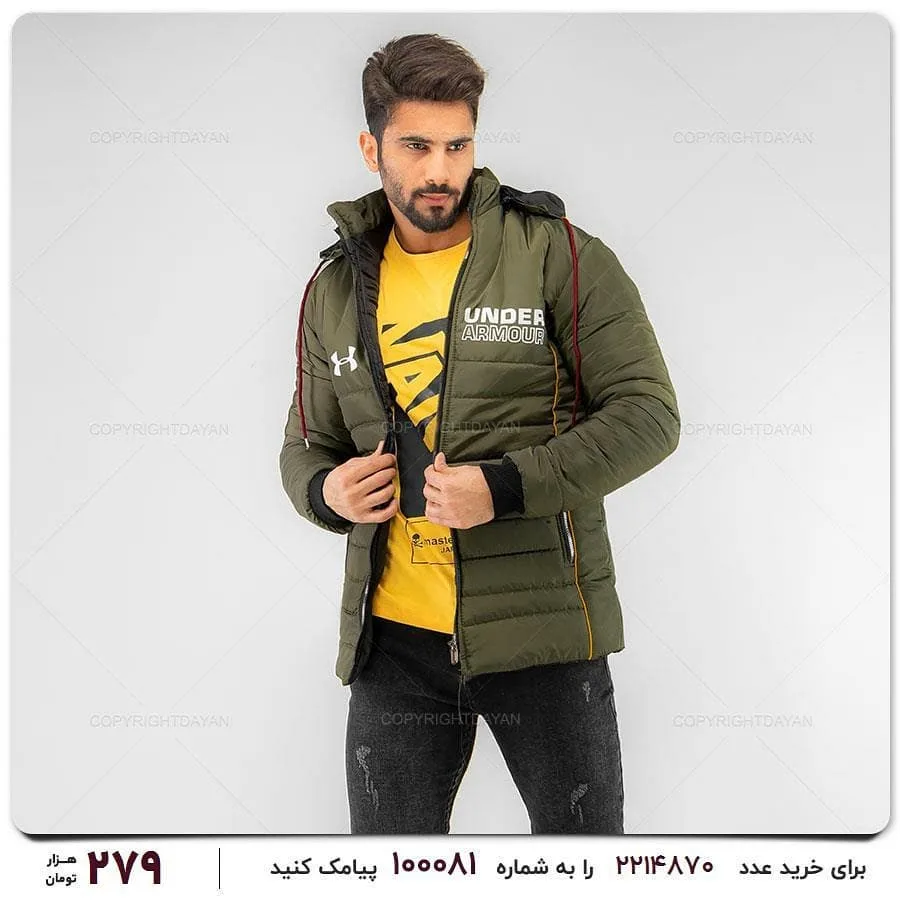 کاپشن زمستانی مردانه — عکس ۳