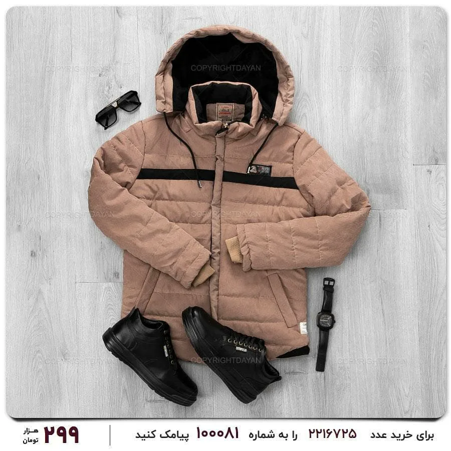 کاپشن سه‌لایه زمستانی — عکس ۲