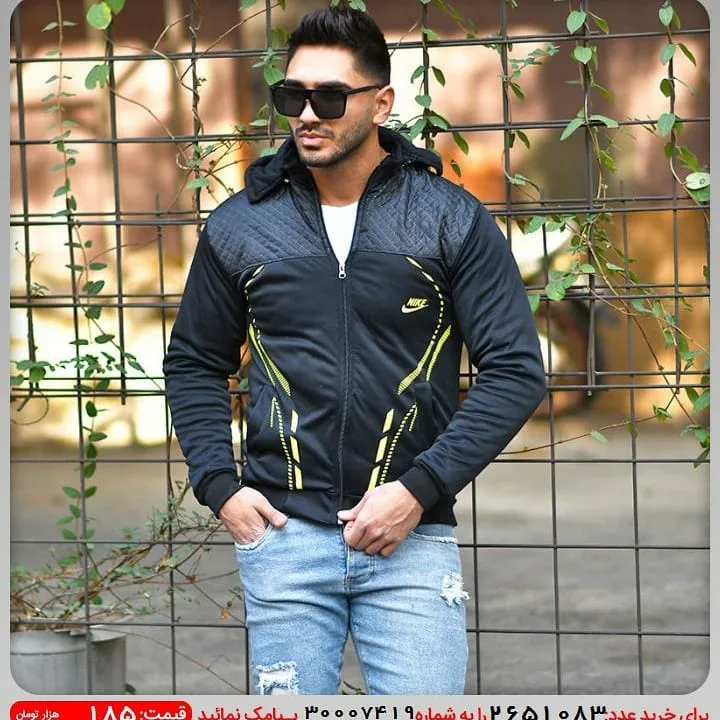 سویشرت مردانه کلاه‌دار — عکس ۵