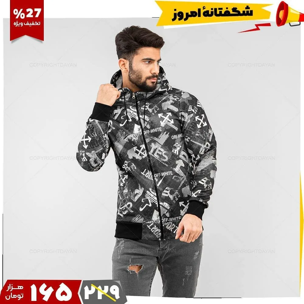 سویشرت ژاکارد مردانه — عکس ۴