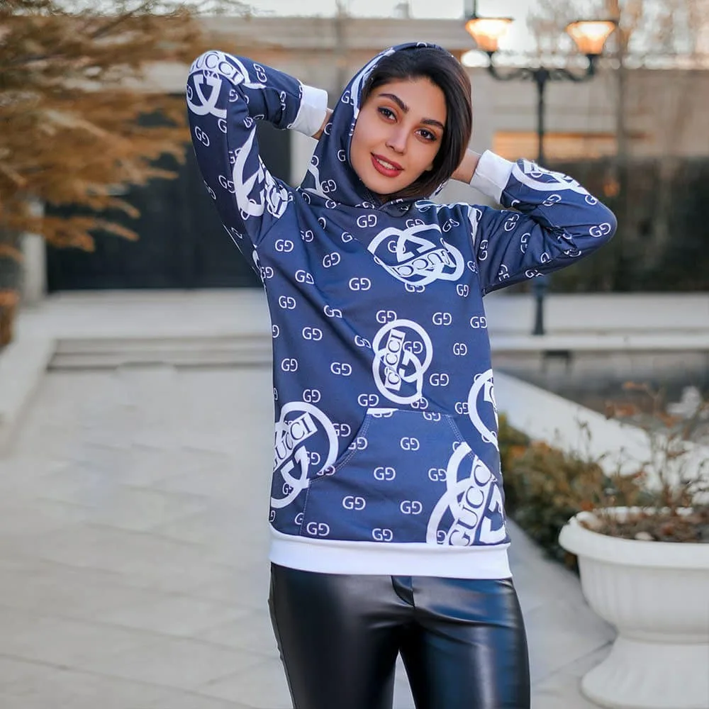 سویشرت زنانه کلاه‌دار — عکس ۲