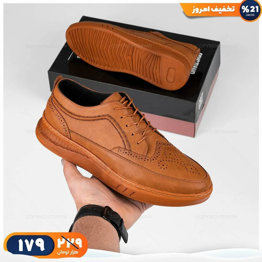 کفش چرمی مردانه — عکس ۳