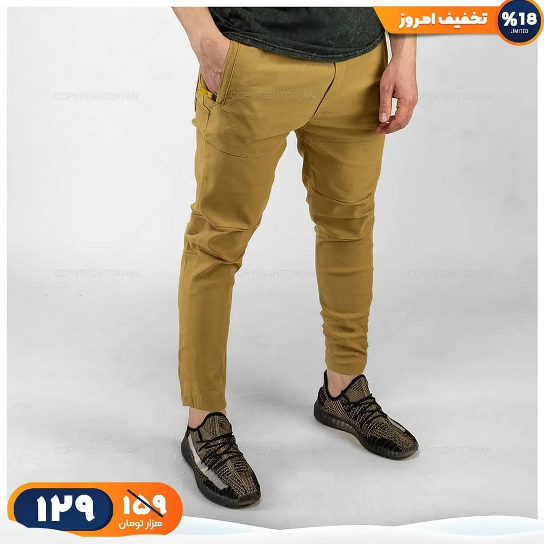 شلوار مردانه نیل پنبه — عکس ۲