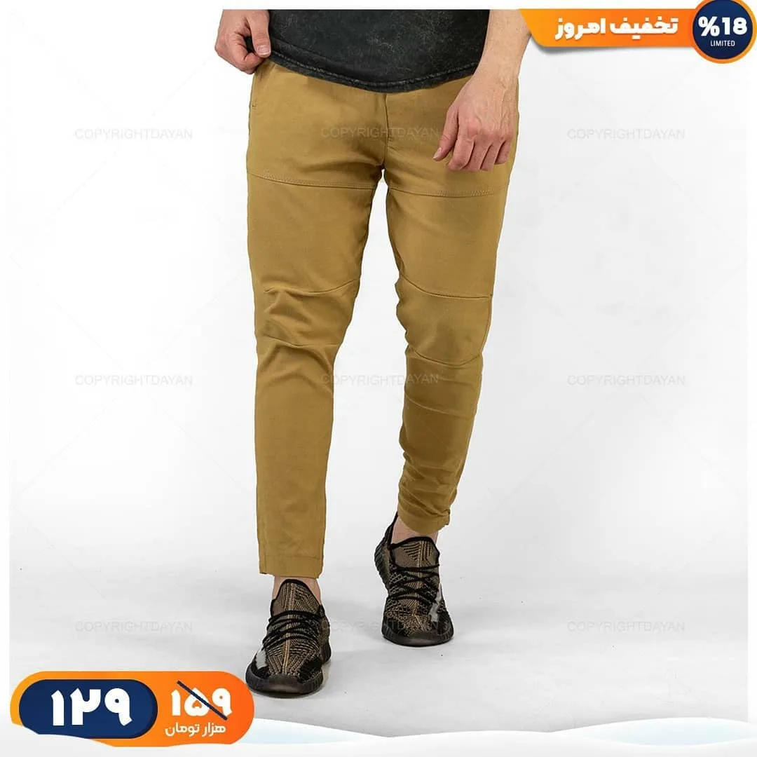 شلوار مردانه نیل پنبه — عکس ۳