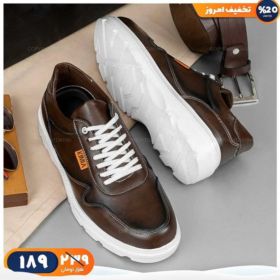 کفش چرمی مردانه — عکس ۲