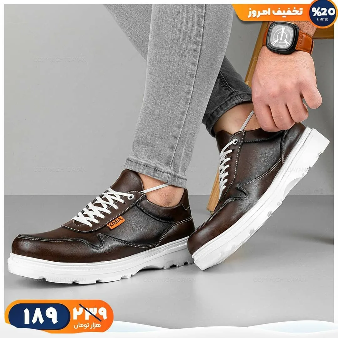 کفش چرمی مردانه — عکس ۳