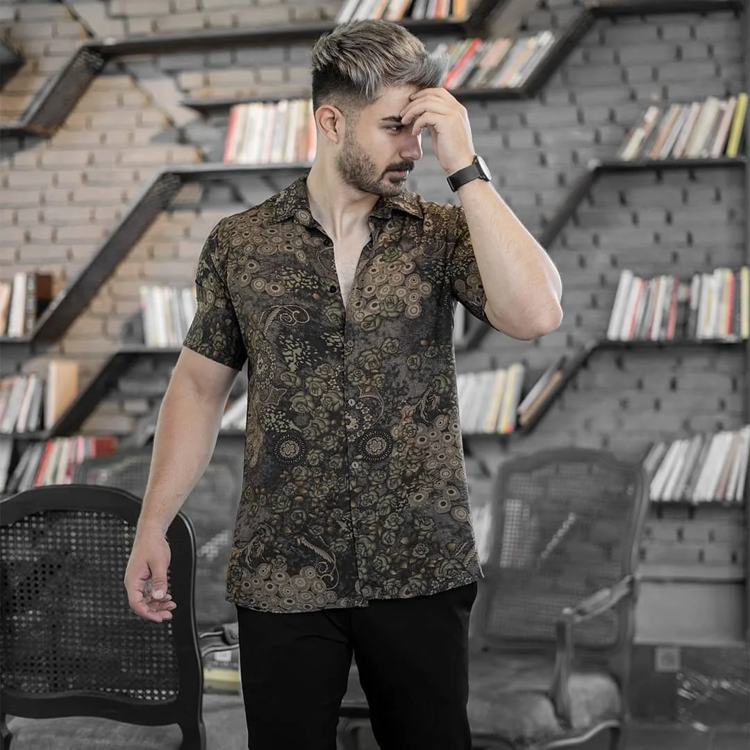 پیراهن هاوایی مردانه