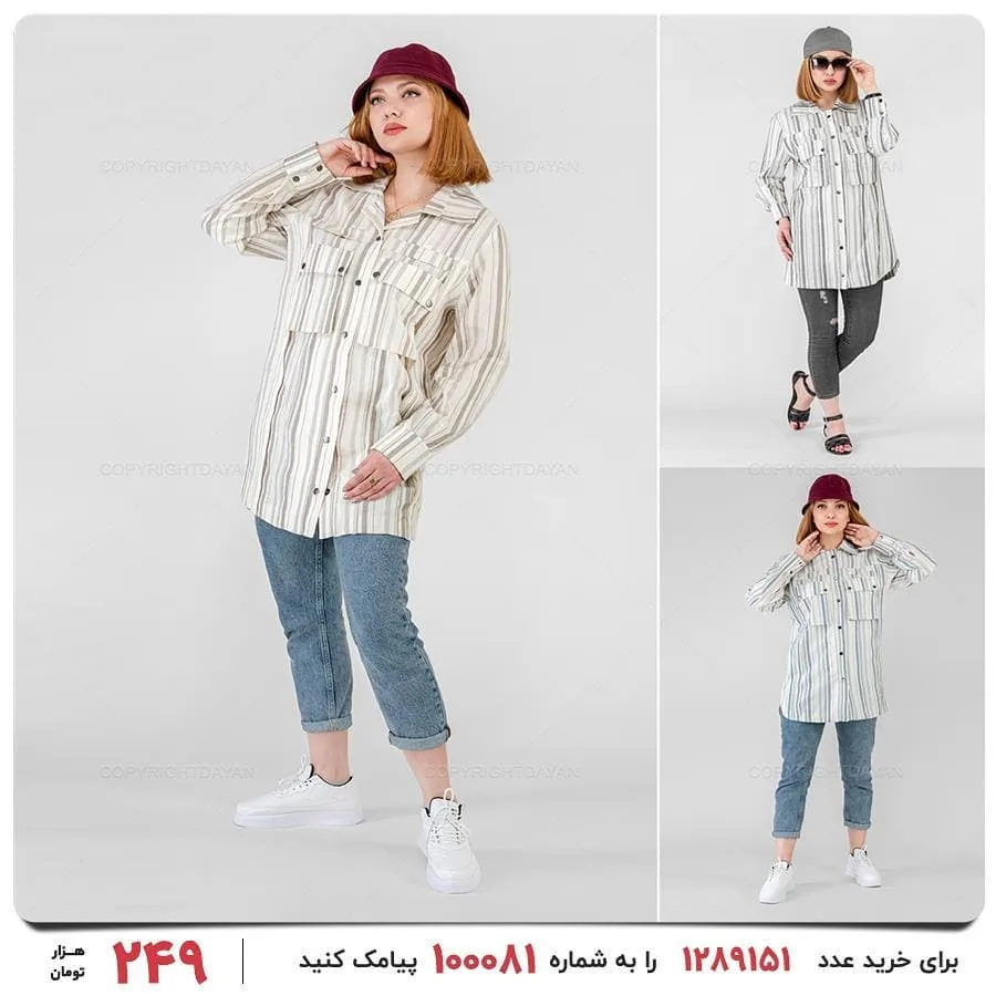 مانتو زنانه لینن