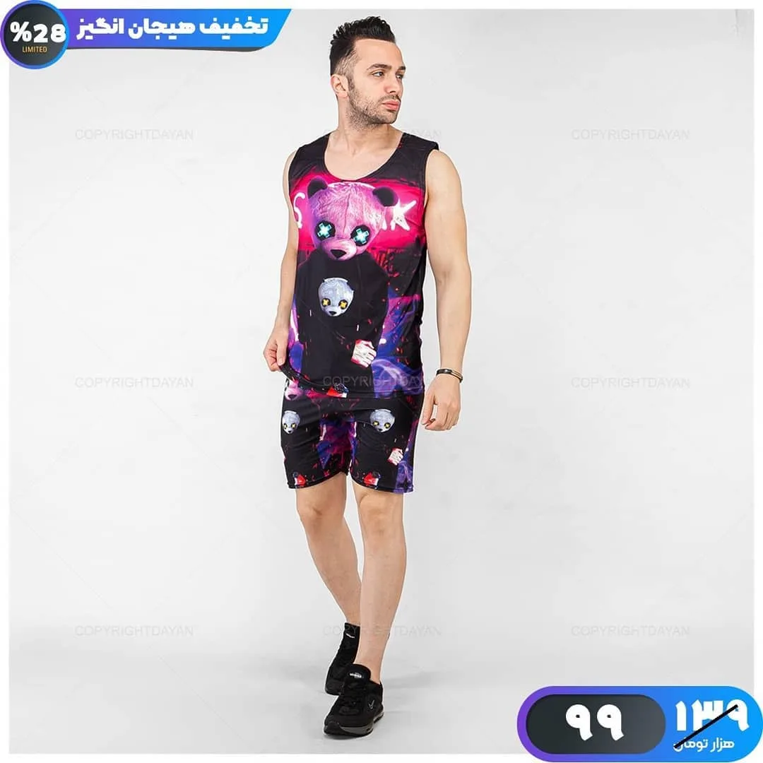 ست رکابی و شلوارک — عکس ۲