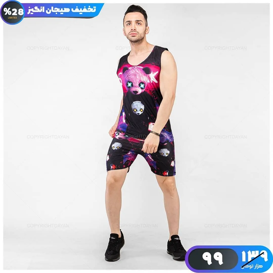 ست رکابی و شلوارک — عکس ۳