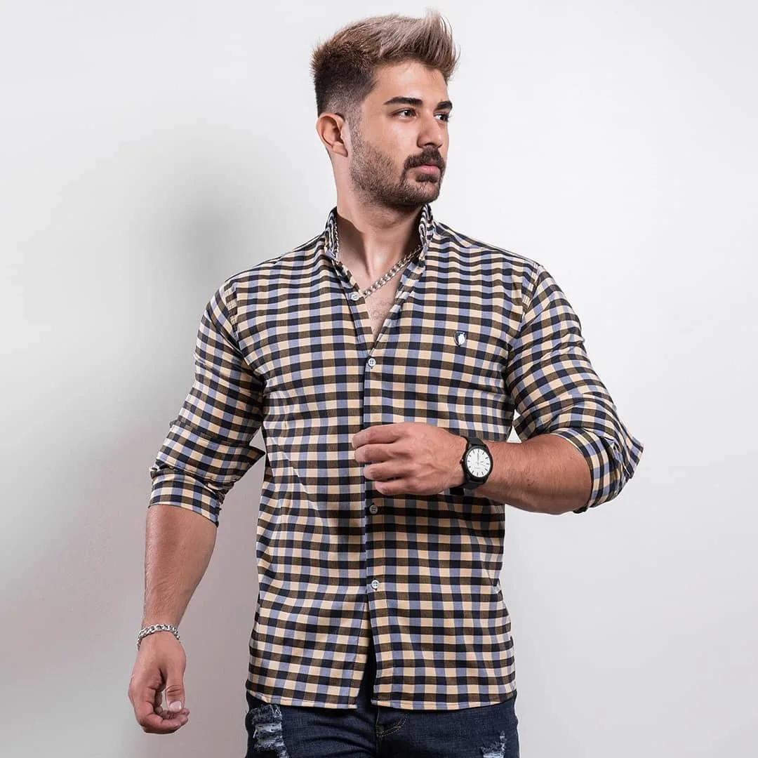 پیراهن شطرنجی مردانه — عکس ۲