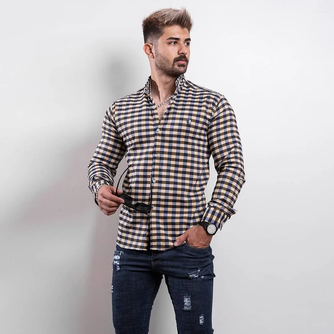 پیراهن شطرنجی مردانه — عکس ۳