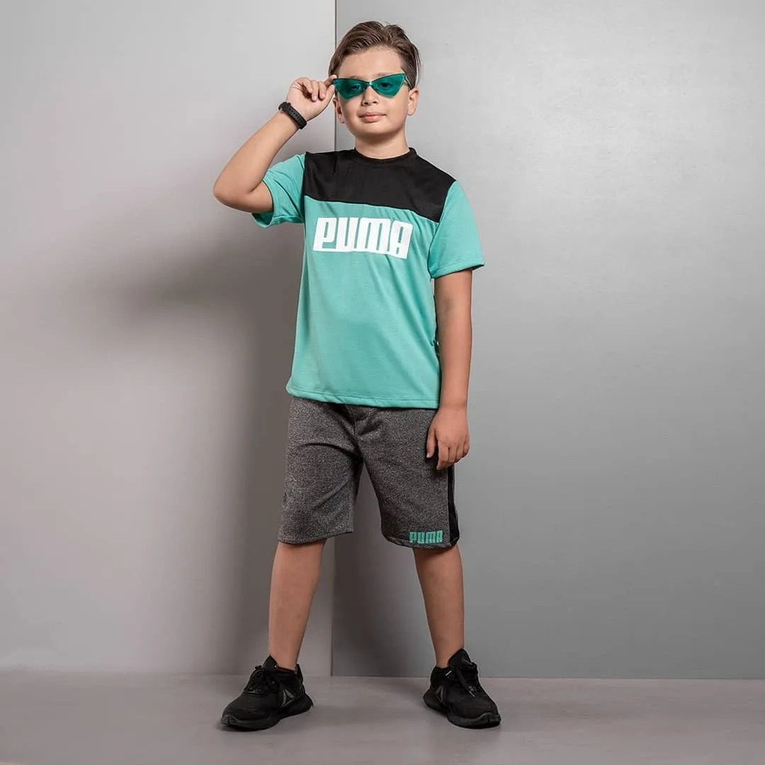 ست تیشرت و شلوارک بچگانه — عکس ۵