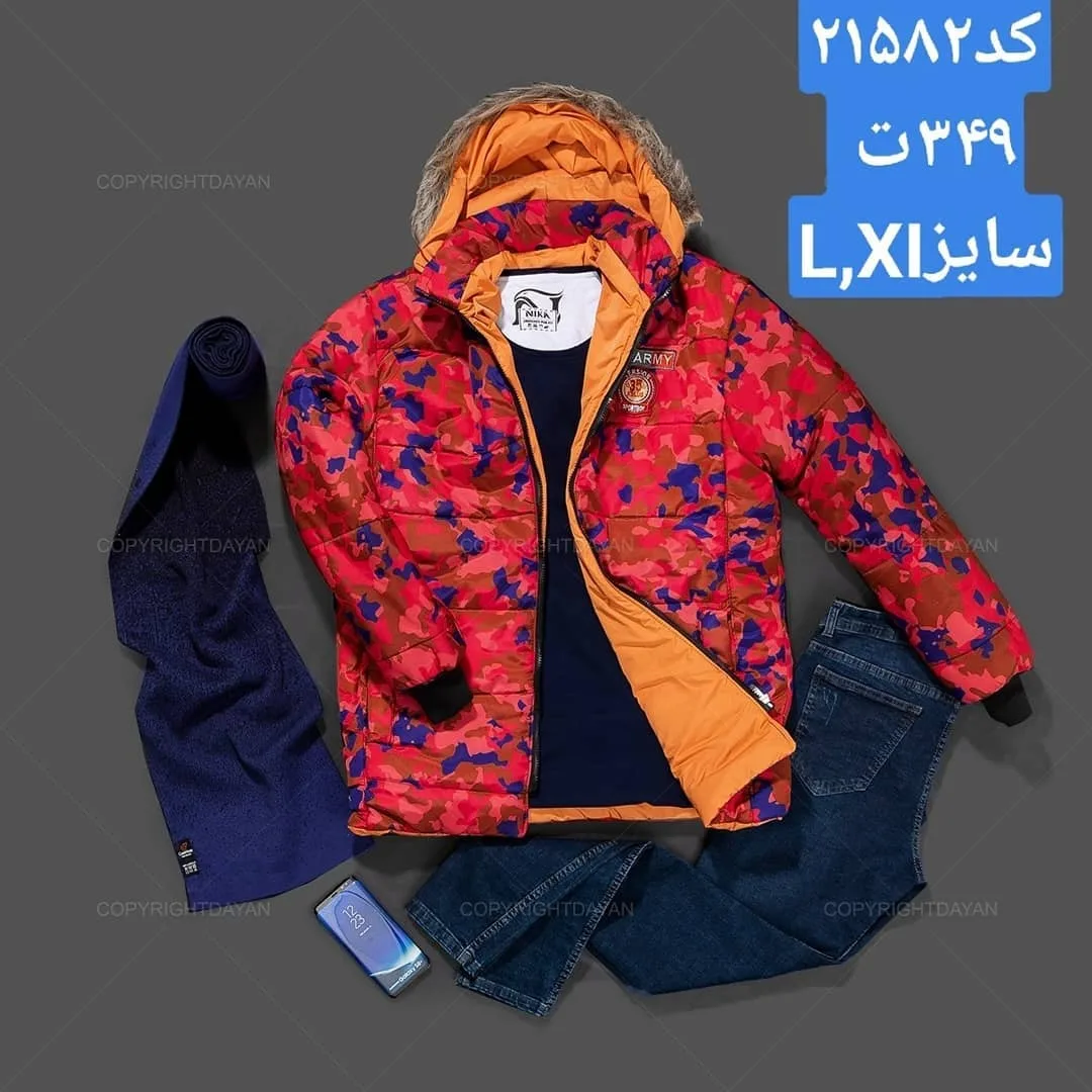 کاپشن ارتشی ضدآب — عکس ۳