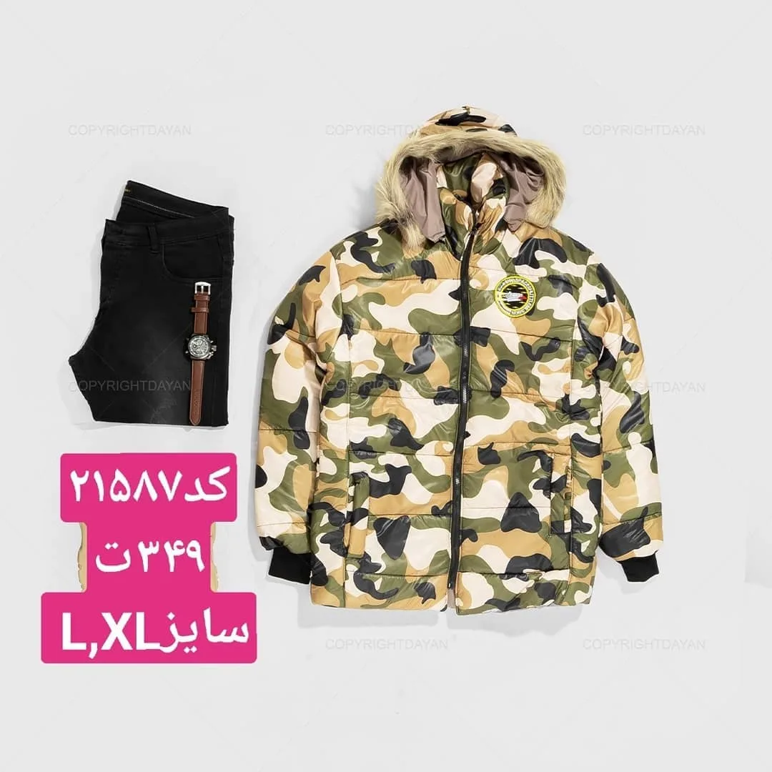 کاپشن ارتشی ضدآب — عکس ۵