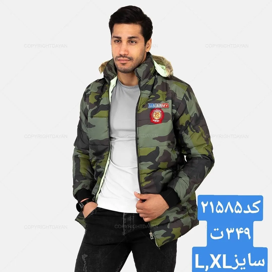 کاپشن ارتشی ضدآب — عکس ۸