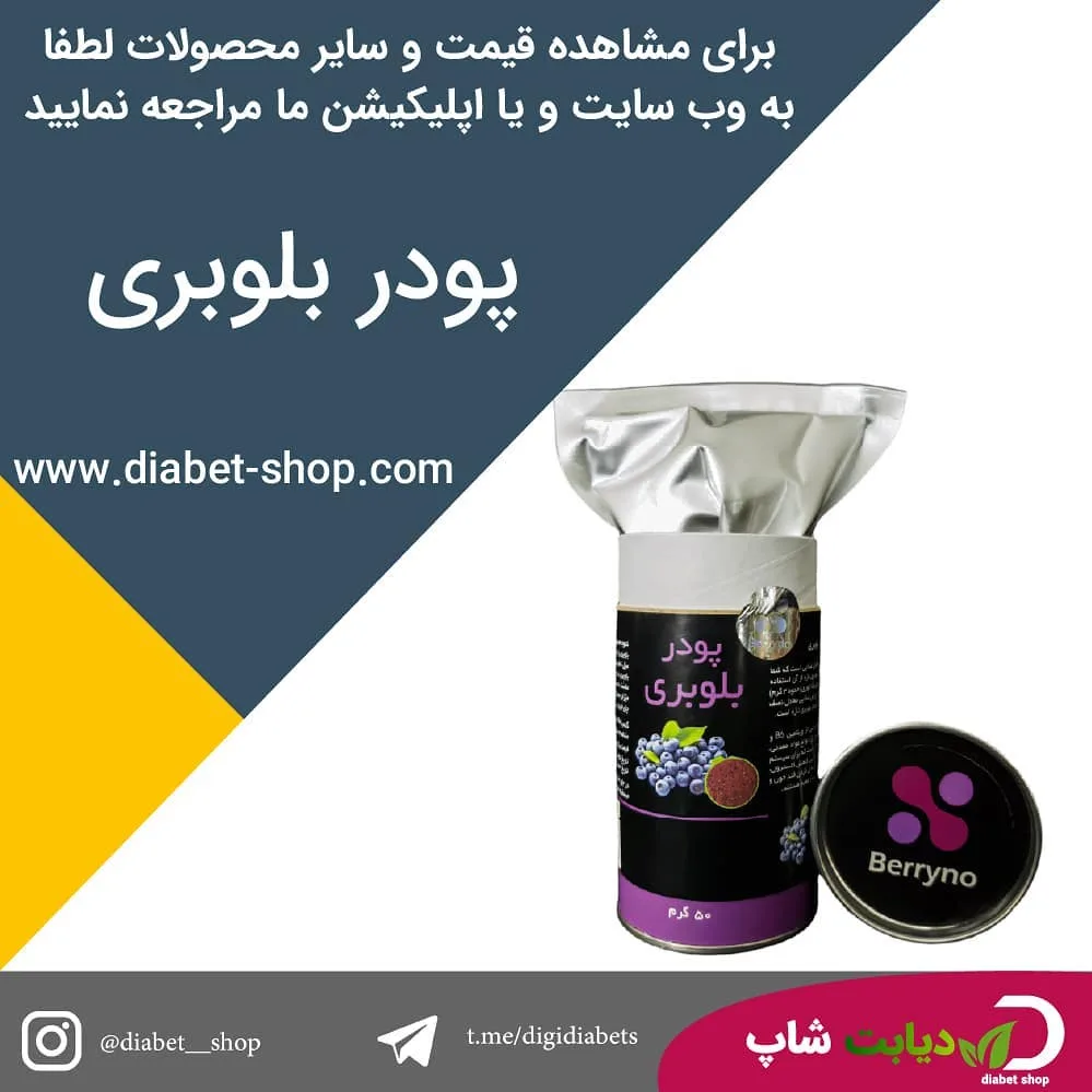 پودر بلوبری Berryno