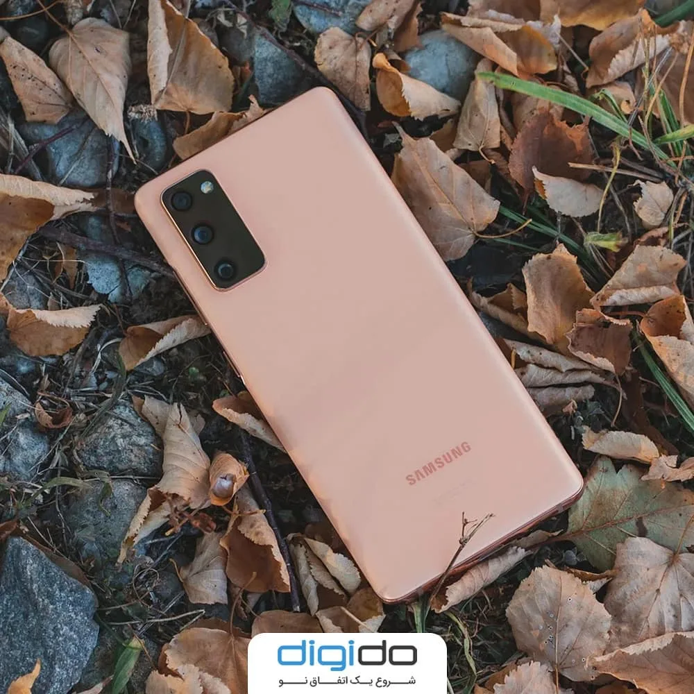 گوشی سامسونگ Galaxy S20 FE، رنگ صورتی، جنس شیشه و فلز، هوشمند