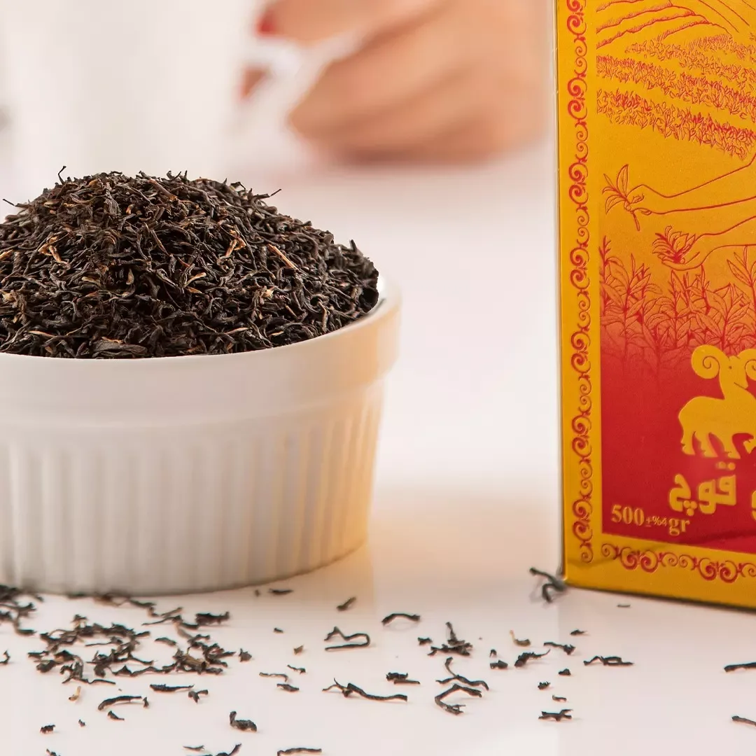 چای سیاه دو قوچ ۵۰۰ گرمی