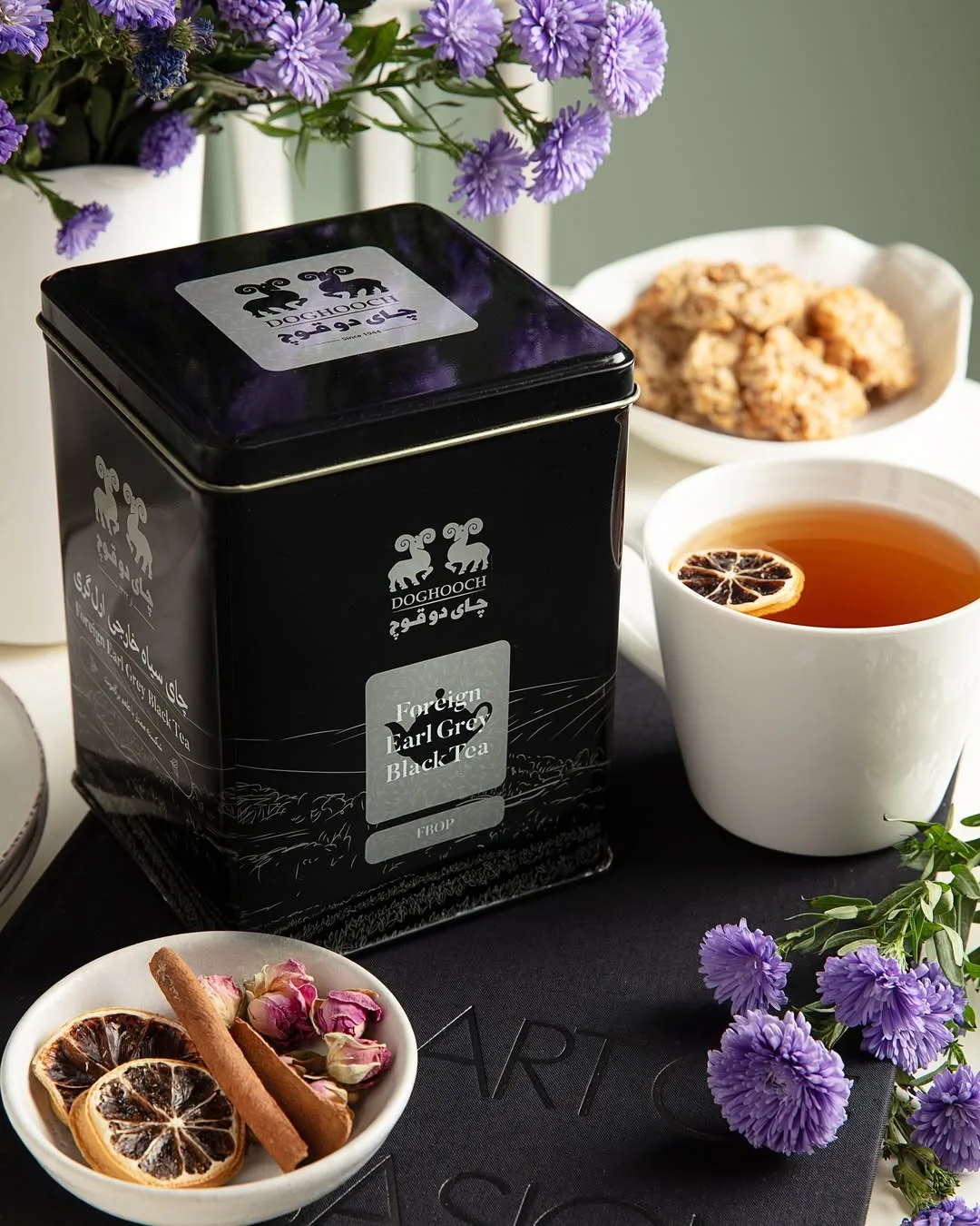 چای سیاه ارل گری دوقوچ