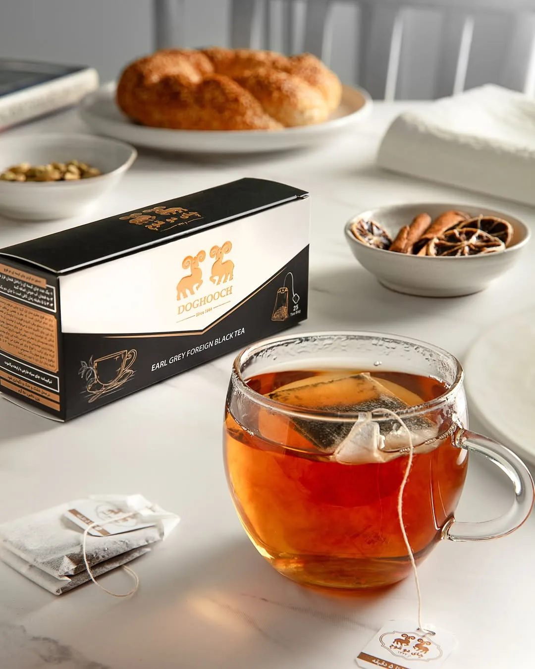 چای سیاه خارجی ارل گری دوقوچ