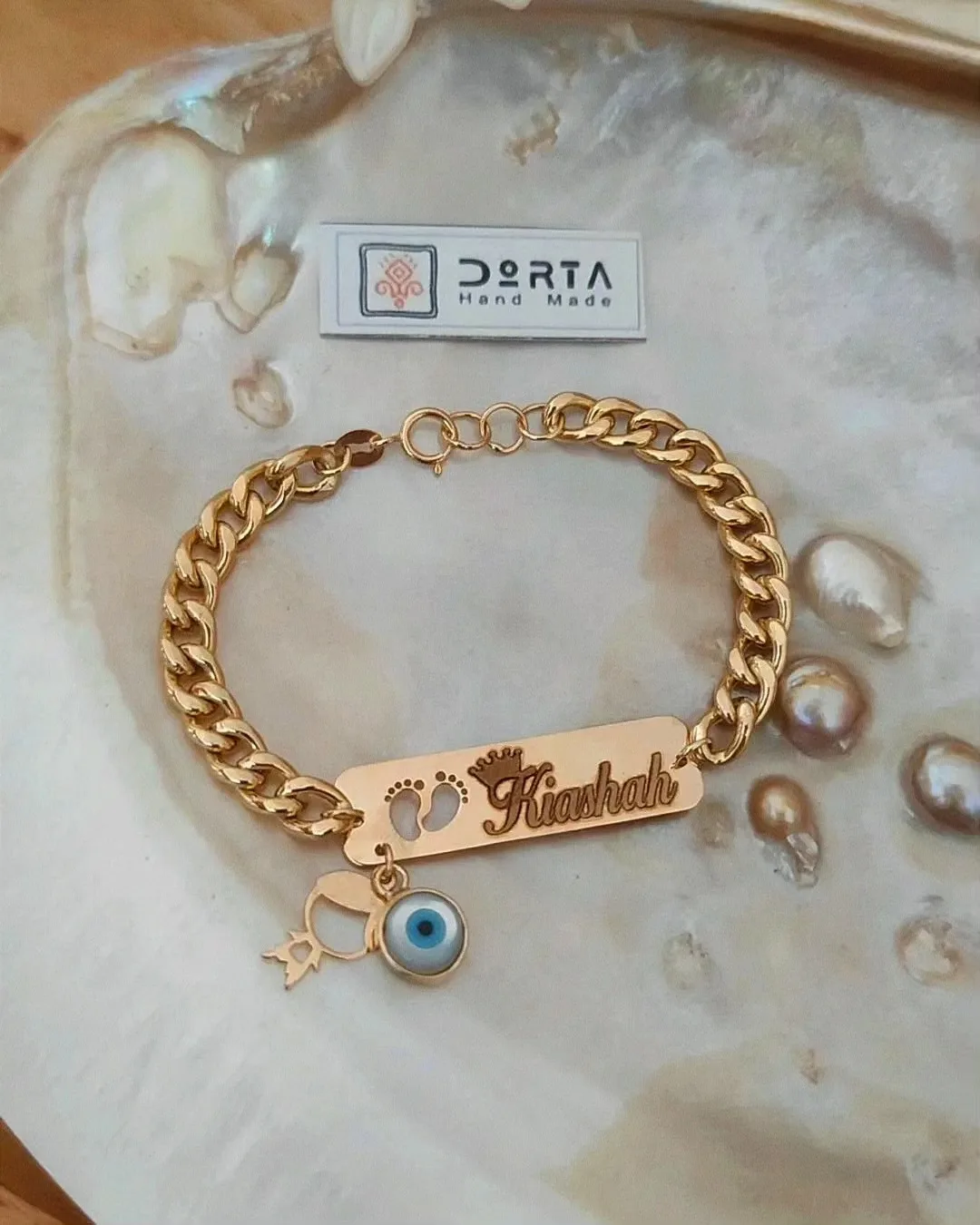 دستبند طلا کودک — عکس ۶