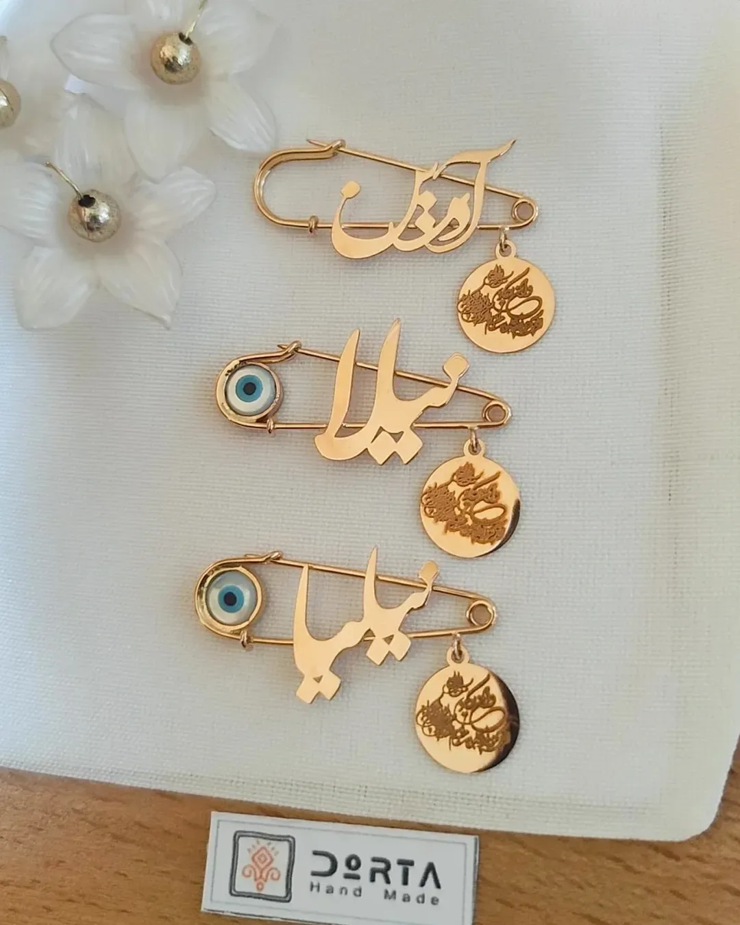 سنجاق سینه طلای کودک