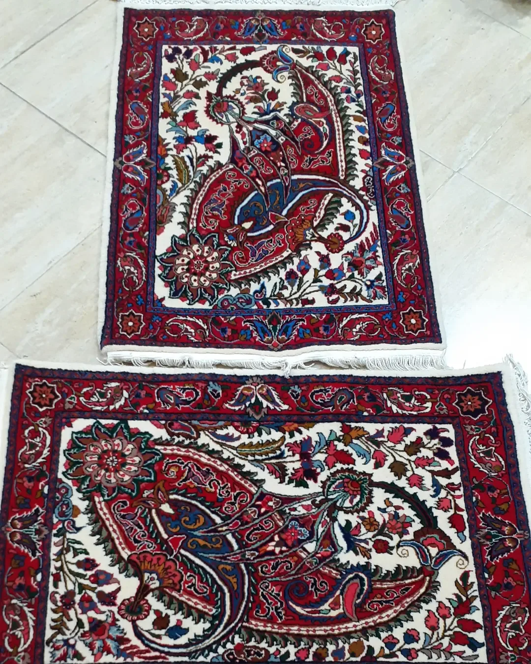 جفت قالیچه ساروق اراک
