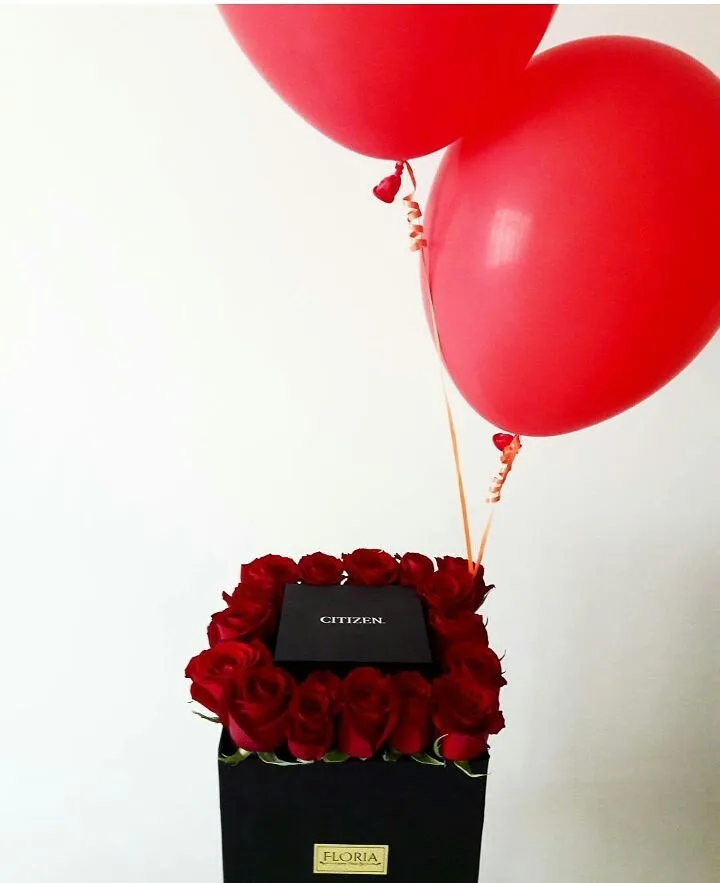 سورپرایز جعبه گل رز