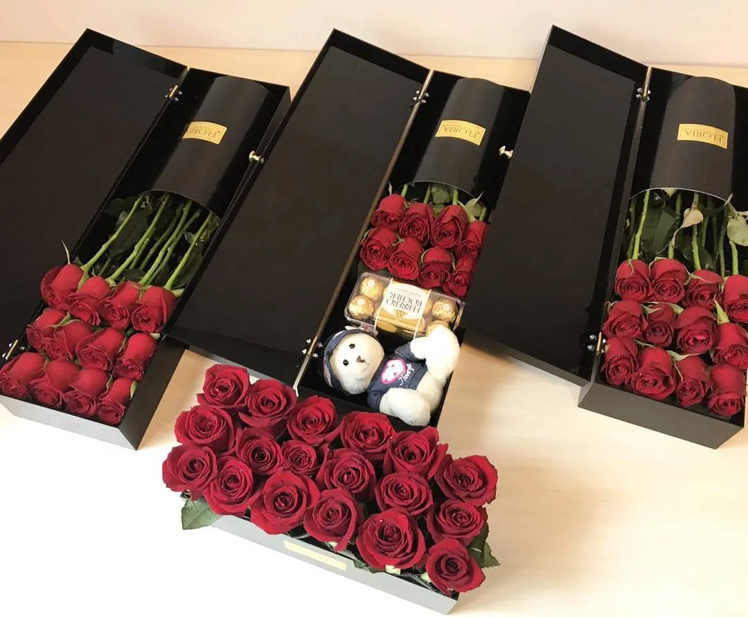 باکس گل و شکلات فلوریا
