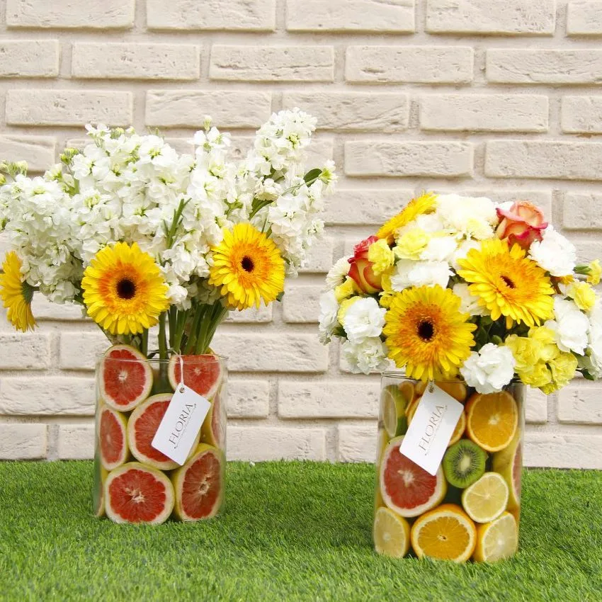 سبد گل و میوه شب یلدا